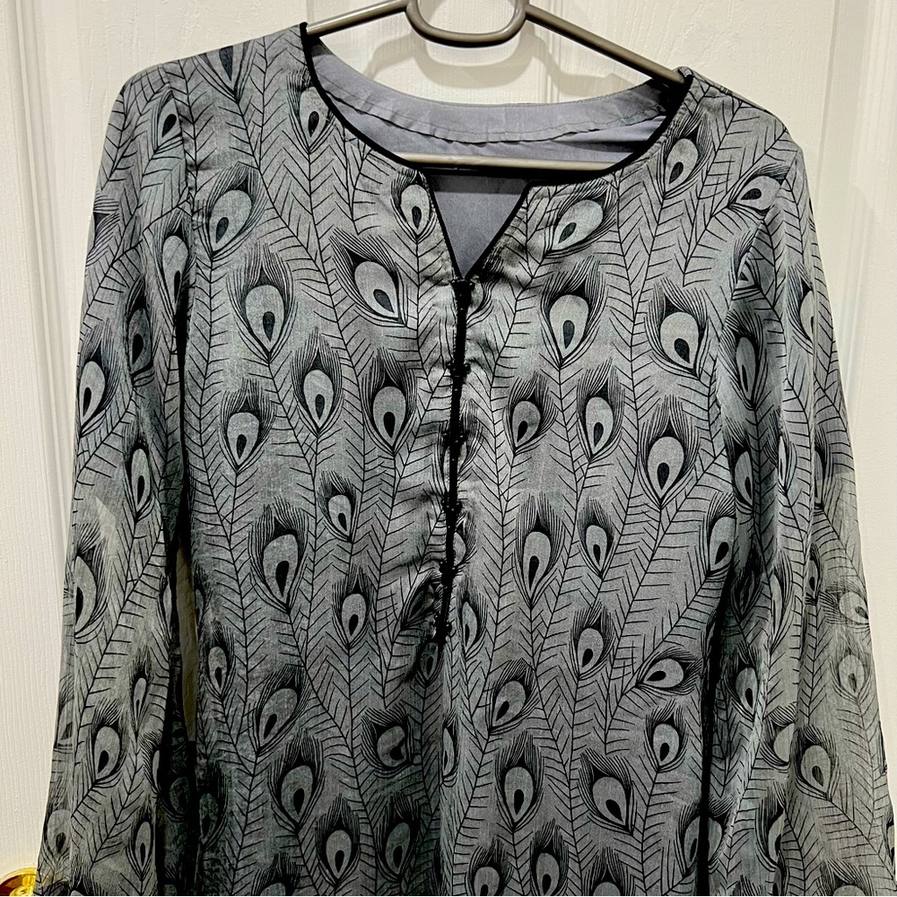 Crinkle georgette long dress for summer or any occasion. Light breezy.